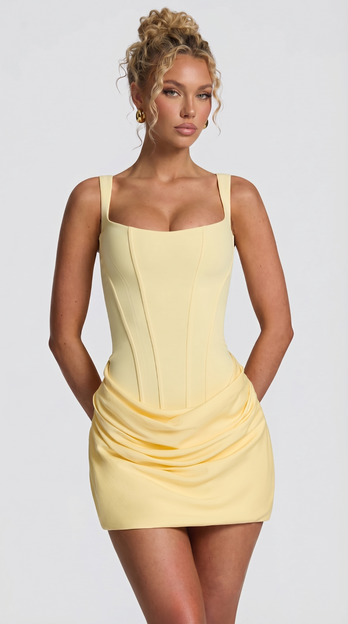 Clara Minikleid - Lemon