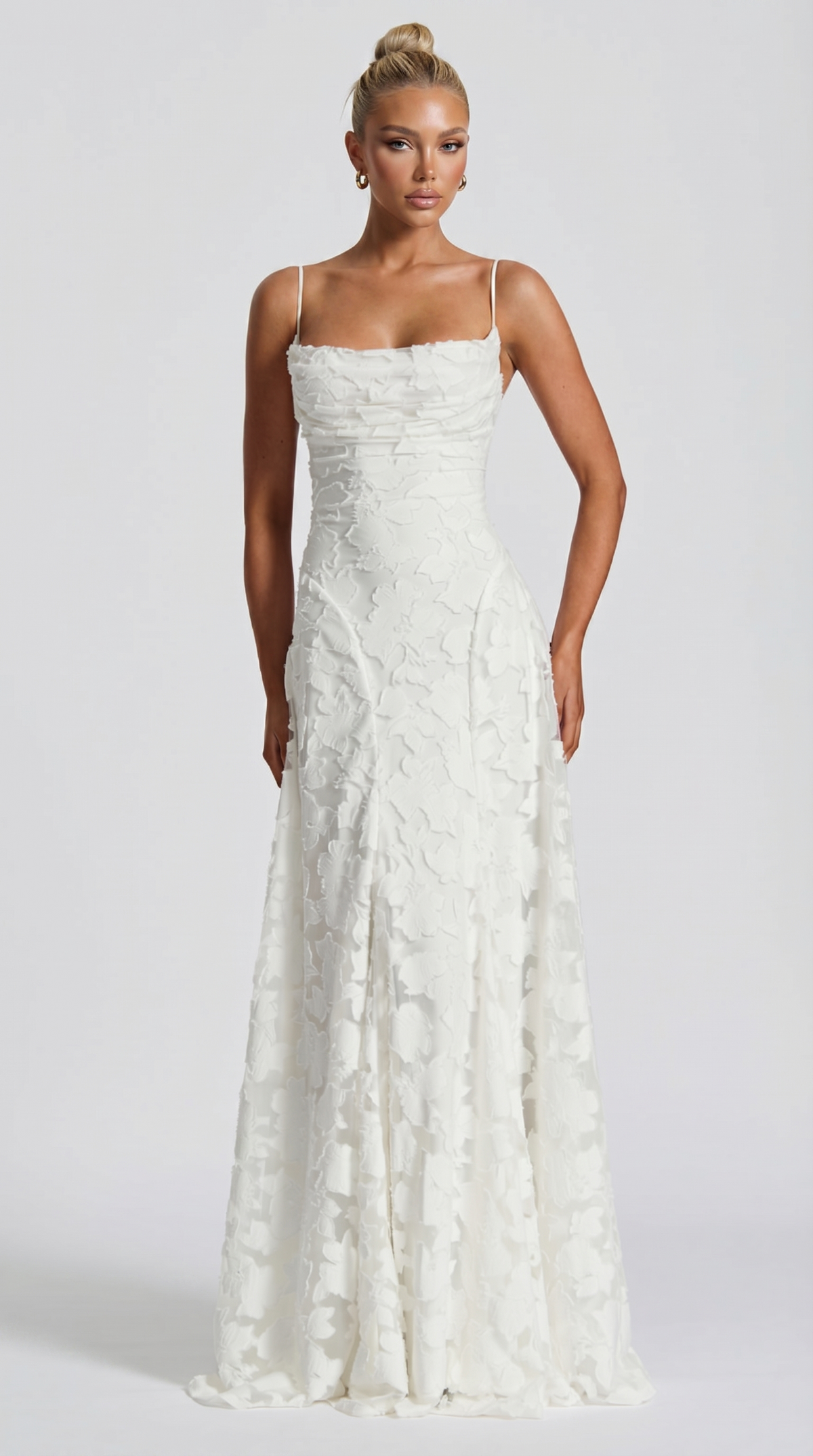 Aurelia Maxikleid - Weiß