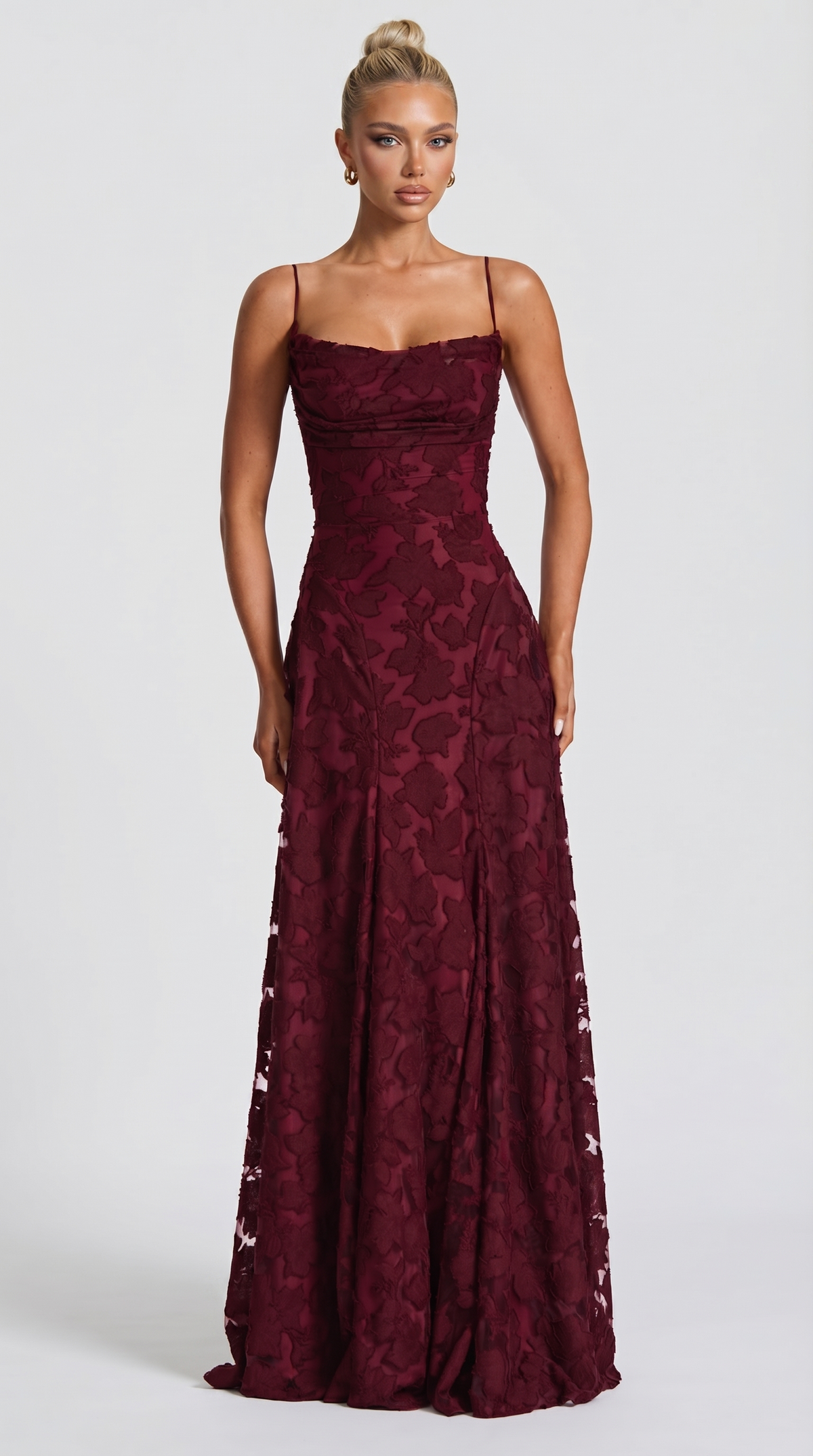 Aurelia Maxikleid - Cherry