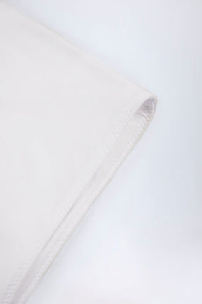 Slinky Jersey Low-Rise Hotpants in White