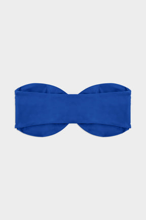 Caia Top - Ocean Blue Shine