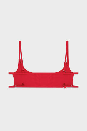 Capri Top - Ember Red