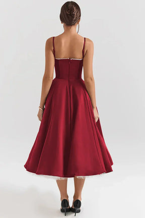 Cloe Midi Dress - Double-layered