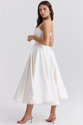 Cloe Midi Dress - Double-layered