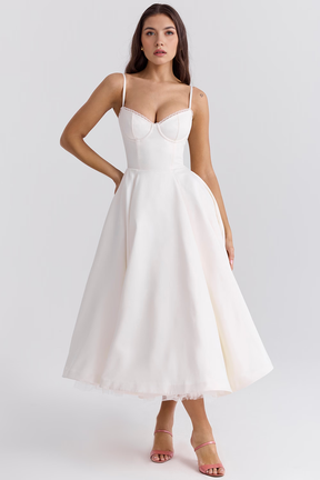 Cloe Midi Dress - Double-layered