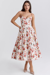 Cloe Midi Dress - Double-layered