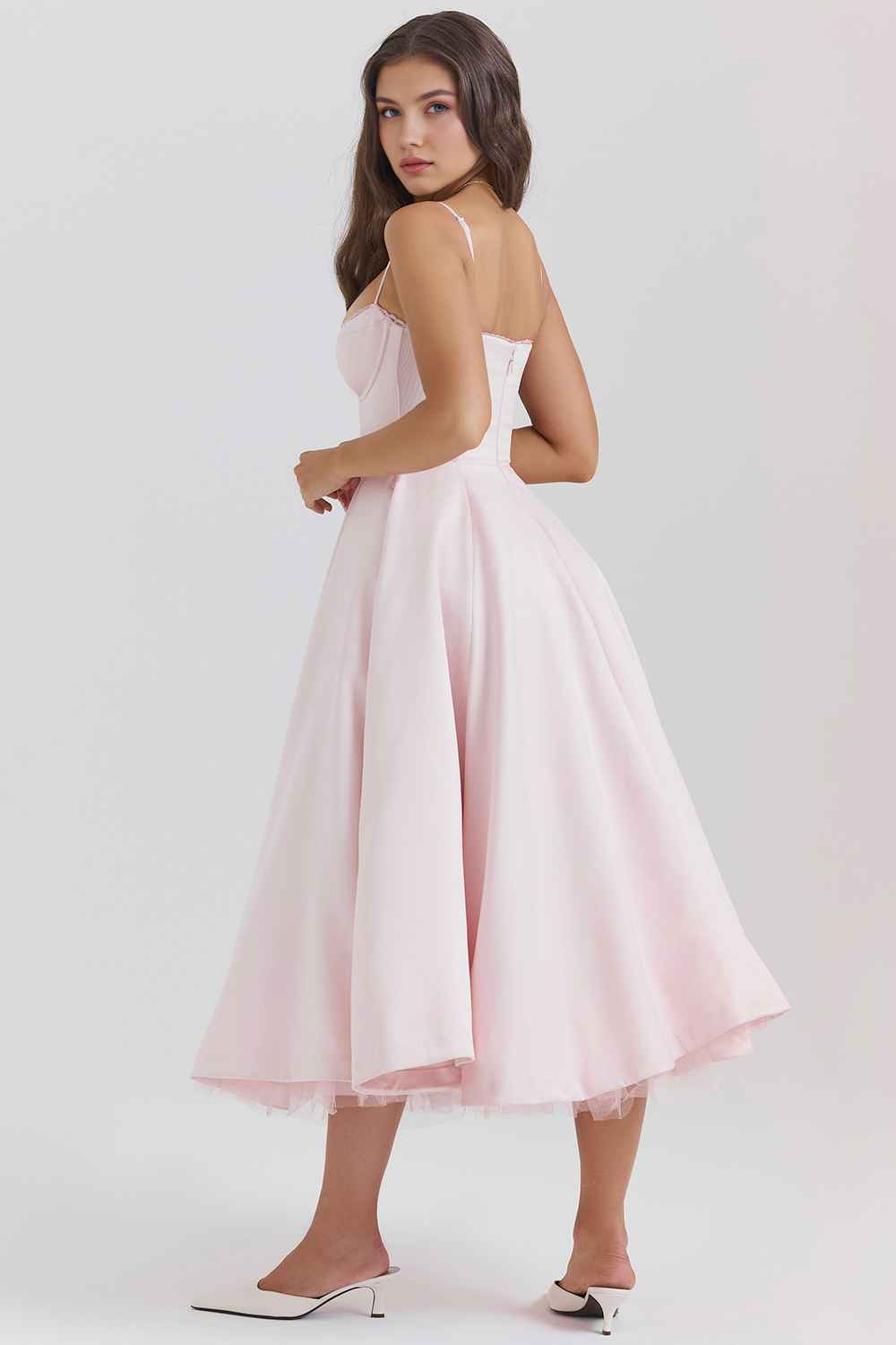 Cloe Midi Dress - Double-layered