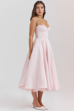 Cloe Midi Dress - Double-layered