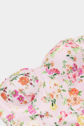 Midi dress Louise + detachable corset