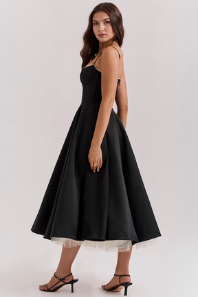 Cloe Midi Dress - Double-layered