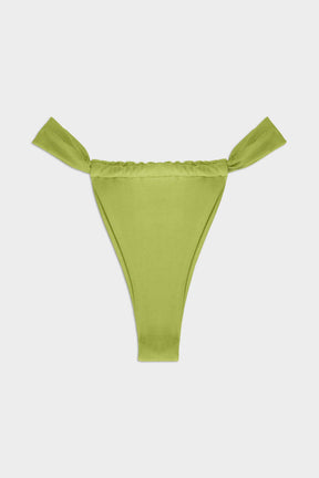 Isla Bottom - Citrus Green Shine