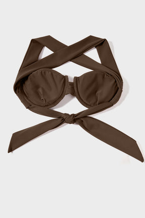 Dalmatia Top - Chestnut Brown