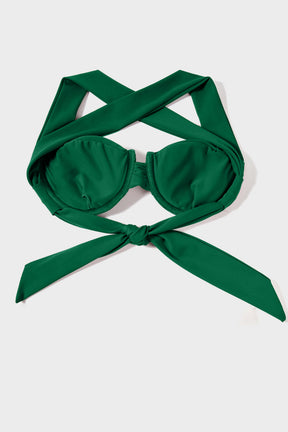Dalmatia Top - Emerald Green