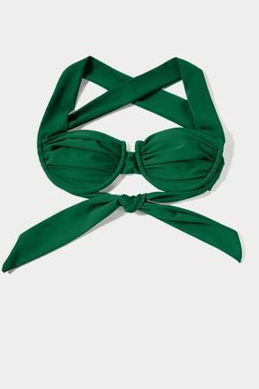 Dalmatia Top - Emerald Green