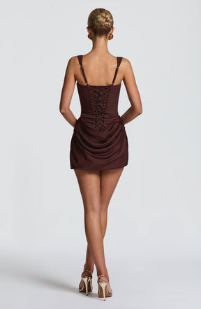 Clara Minikleid - Chocolate