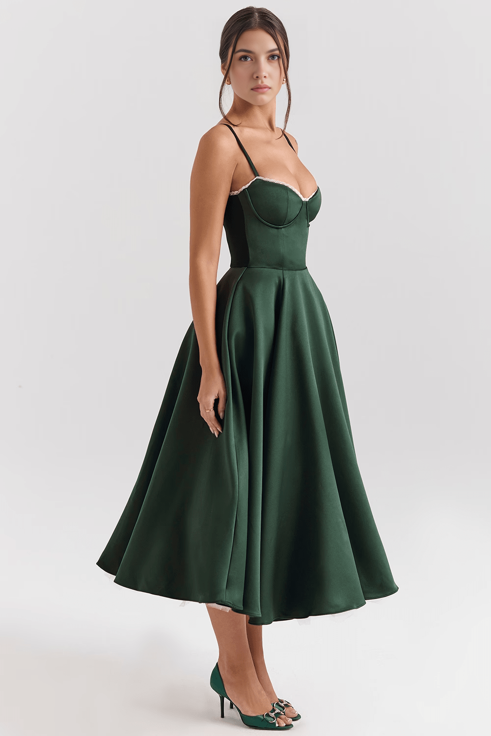 Cloe Midi Dress - Double-layered