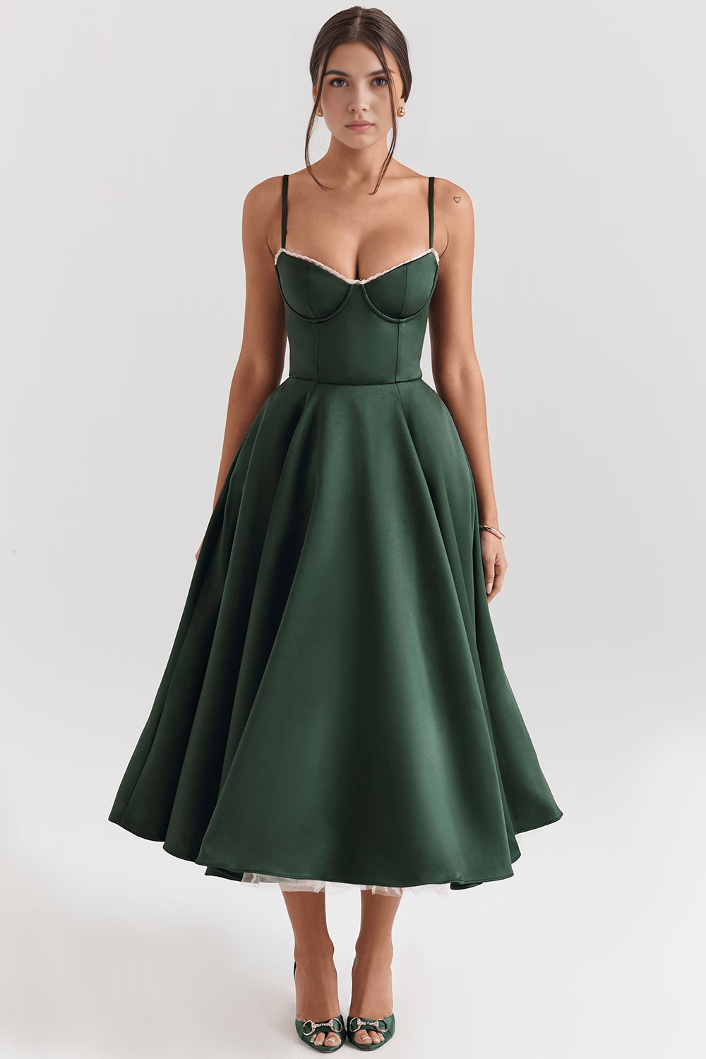 Cloe Midi Dress - Double-layered