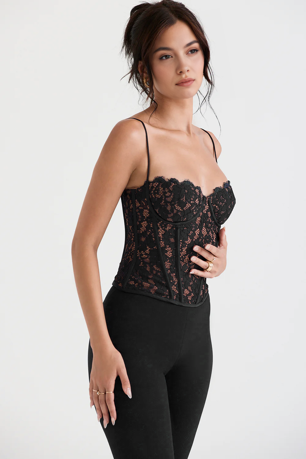 Corset Lace Samantha Black