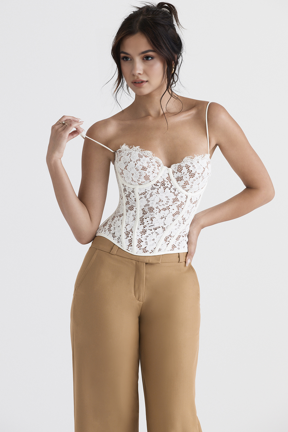 Corset Lace Samantha White