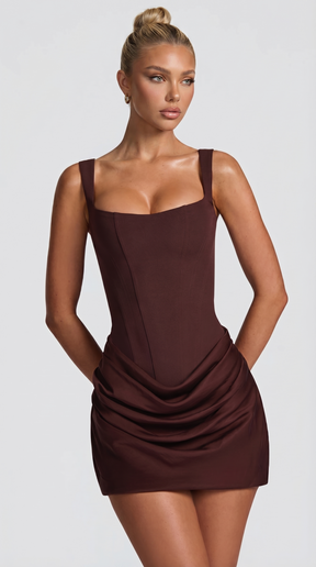 Clara Minikleid - Chocolate