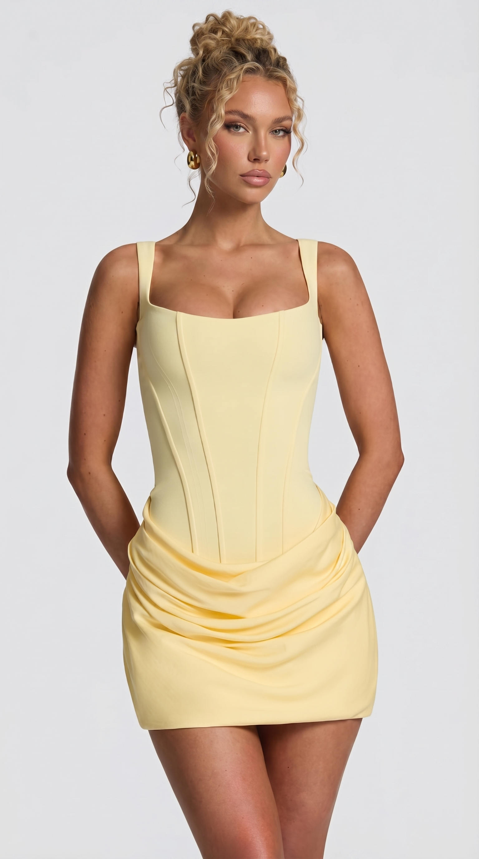 Clara Minikleid - Lemon