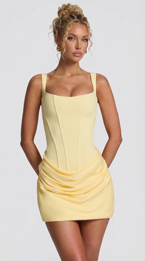Clara Minikleid - Lemon