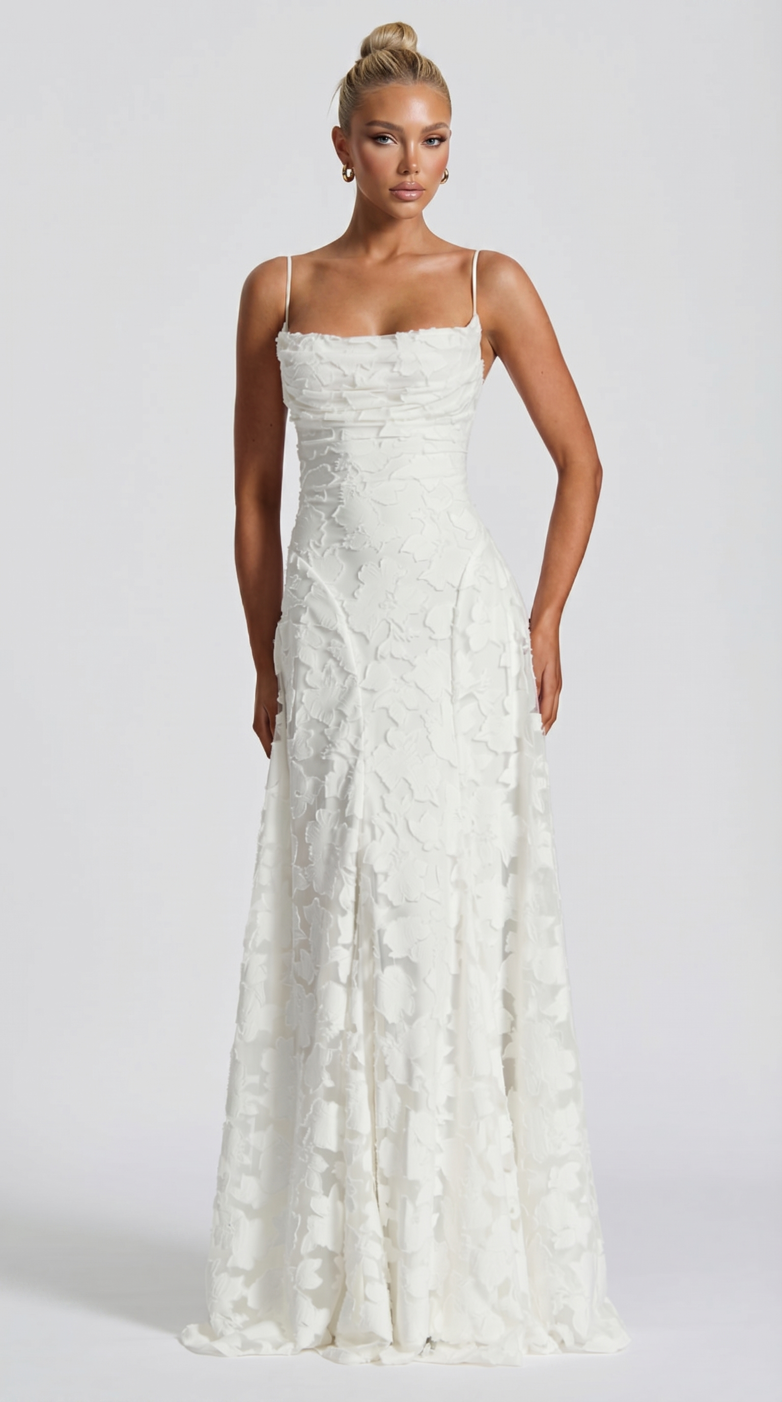 Aurelia Maxikleid - Weiß