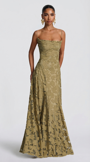 Aurelia Maxikleid - Sage