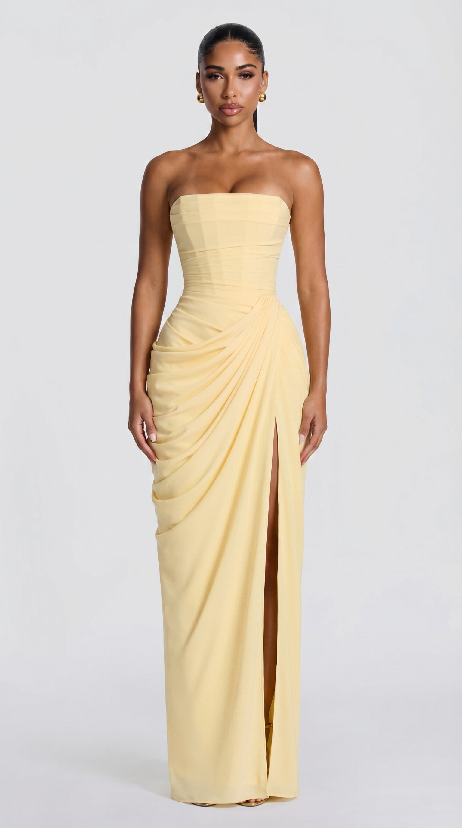 Nayla Maxikleid - Lemon