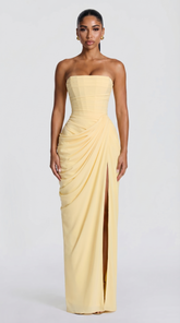 Nayla Maxikleid - Lemon
